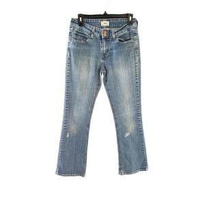 Levis 526 Slender Bootcut Jeans Vintage Y2k 4 Med Blue Denim Mid Rise Size 28